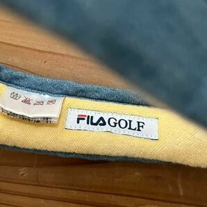 送料込み！FILA GOLF ゴルフサンバイザー デニム スパンコール フィラゴルフ GOLF ゴルフウェア ハート サンバイザー 帽子の画像5