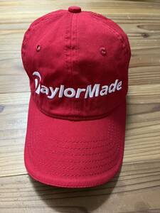 送料込み！TaylorMade ゴルフキャップ 赤 レッド テーラーメイド r7 BURNER CAP ゴルフキャップ 帽子 CAP