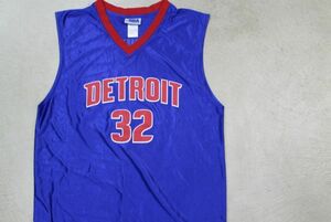 【古着 NBAデトロイトピストンズ オフシャル ユニフォーム タンクトップ 赤青】DetroitPistons バスケットボールハミルトン32