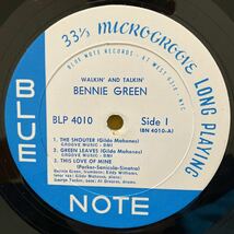 【LP】ベニー・グリーン / BENNIE GREEN / ウォーキン・アンド・トーキン / WALKIN' AND TALKIN' / US盤 / BLUE NOTE BLP 4010 RVG MONO_画像4