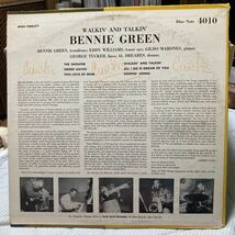 【LP】ベニー・グリーン / BENNIE GREEN / ウォーキン・アンド・トーキン / WALKIN' AND TALKIN' / US盤 / BLUE NOTE BLP 4010 RVG MONO_画像2