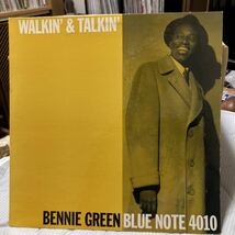 【LP】ベニー・グリーン / BENNIE GREEN / ウォーキン・アンド・トーキン / WALKIN' AND TALKIN' / US盤 / BLUE NOTE BLP 4010 RVG MONO_画像1