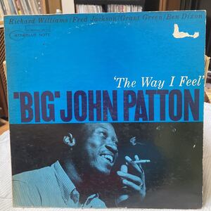 【LP】オリジ★ビッグ・ジョン・パットン / BIG JOHN PATTON / ザ・ウェイ・アイ・フィール / US盤 / BLUE NOTE 4174 VAN GELDER MONO