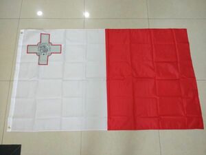 マルタ共和国 大型フラッグ 国旗 旗 150x90cm 4号サイズ