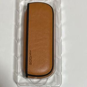 b-209 JTLife IQOS3.0/DUO ケース 2点セット 側面互換 カバー 耐衝撃 指紋防止 収納部品(茶)