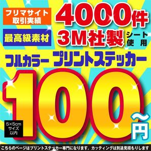 オリジナルステッカー　オーダーステッカー　ステッカー制作　カッティングステッカー