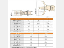 アタッチメント(建設機械) ユタニ工業 油圧式フォーク ぐるぐるつかむっち TG-30　油圧式旋回　3t_画像3