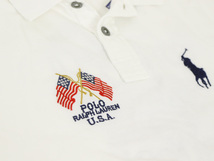 新品 アウトレット b1099 XXLサイズ ポニー 刺繍 半袖 カノコ ポロシャツ polo ralph lauren ポロ ラルフ ローレン_画像3