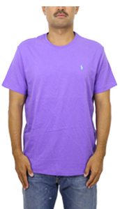 新品 アウトレット b1062 XLサイズ メンズ 紫 Tシャツ ロゴ polo ralph lauren ポロ ラルフ ローレン