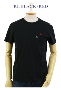 新品 アウトレット b1084 Mサイズ メンズ 黒 Tシャツ ポニー polo ralph lauren ポロ ラルフ ローレン