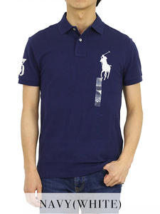 新品 アウトレット b1090 XXLサイズ 紺 NAVY ビッグポニー ロゴ polo ralph lauren ポロ ラルフ ローレン