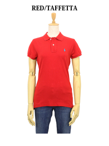 新品 アウトレット b1069 XLサイズ レディース ポロシャツ 赤 polo ralph lauren ポロ ラルフ ローレン