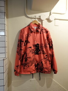  Comme des Garcons SHIRT FI-J008 Woven Jacket Pink × christian marclay Christian Mark re- total pattern jacket size M