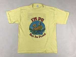 古着 16811 L 半袖 Tシャツ USA コットン ビンテージ オリジナル vintage 60 70 80 90 フィッシング 釣り