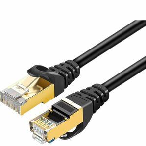 CAT7 LANケーブル /次世代10Gbps/600MHz高速 金メッキ PS4 PS5 WI-FI親機口など対応 2m×2本