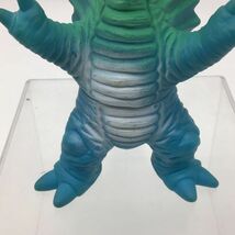 無版権 パチ 怪獣 ソフビ 約10ｃｍ パチモノ 当時物 レトロ フィギュア ウルトラマン 希少 青 緑 ドラゴン 昭和_画像7