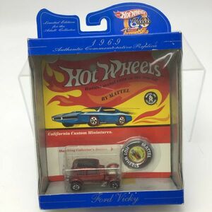 未開封 HotWheels ホットウィール 30周年記念 Ford Vicky 1969 フォード ミニカー リミテッドエディション