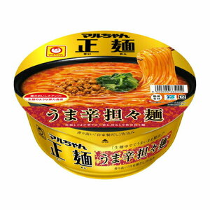 東洋水産　マルちゃん　正麺　カップ　うま辛担々麺　126g　12個セット 送料無料