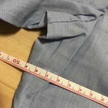 ブラウス　長袖　形態安定加工　メンズ　Lサイズぐらい　未使用品　ワイシャツ　Yシャツ　ブルー系a45_画像5