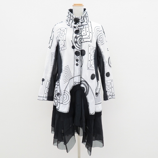 Yahoo!オークション -「eiko kondo」(コート) (レディース Yahoo!オークション -「eiko kondo」(コート) (レディース
