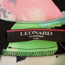 #apc レオナール LEONARD カットソー LL マルチ 花柄 長袖 大きいサイズ レディース [750501]_画像5