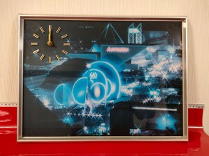 ビンテージ　時計　非売品　 EXPO85 つくば万博 ガスパビリオン出展記念 時計 昭和レトロ 1985 国際科　当時物　希少　レア　掛け時計