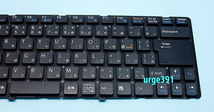 速達便380円 ! 新品★満足保証★SONY純正 Vaio E シリーズ VPCEA45FJ　VPCEA1AFJ　VPCEA2AFJ VPCEA3AFJ　VPCEA4AFJ 日本語キーボード 黒_画像2