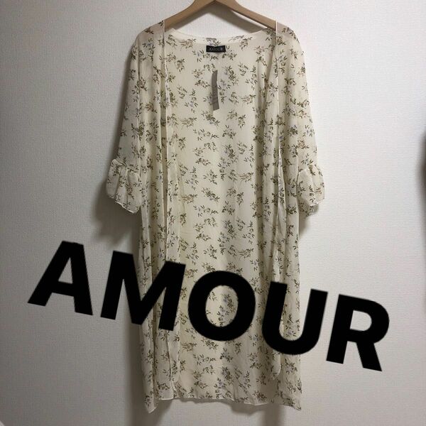 AMOUR花柄シアーガウン CHICO MURUA moussy rienda