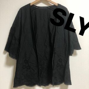 SLYコットン刺繍羽織り moussy RESEXXY ザラ MURUA エモダ 