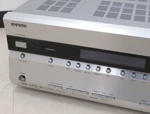 ●ONKYO オンキョー TX-SA606X AVアンプ オーディオ機器 リモコン・電源ケーブル付属 中古品 動作確認済み_画像5