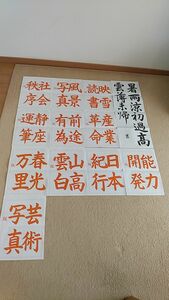 日本習字赤本セット