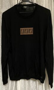 FENDI フェンディ　カシミア　 シルク セーター