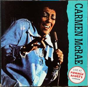 Carmen McRae / Live At Ronnie Scott’s（カーメン・マクレー） 中古CD 送料無料