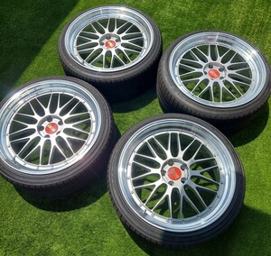 BBS LM 21インチ　DS-SLD 10J ET35　4本通し PCD114.3　アルファード　ヴェルファイア