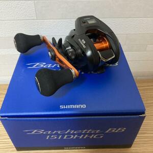 新品 正規品 シマノ(SHIMANO) 21 バルケッタ BB 【151DH-HG】 カウンター付ベイトリール 釣り具 左ハンドル