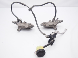 ZX-9R original front brake set master. caliper 6pot.ZX900E who looks for . please 