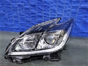 6224　プリウス　ZVW30　後期　左ライト　HID　47-52　モ　美品