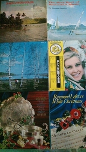 中古品です。LPレコード、２枚組/ロシア民謡大全集/Russian Folk Songs、ホワイト・クリスマス、ゴールデン・ハワイアン・デラックス