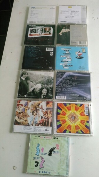 CD、モーツァルト、ヴェートーベン、E-ROTIC 、モダン、James、OCEAN、POTSHOT、Red Hot 、デズリー、グリーン・デイ、クーラ