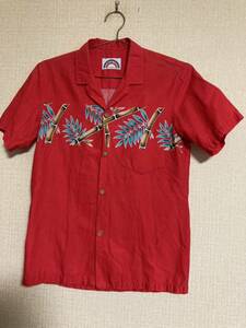 80s VINTAGE アロハシャツ　Paradise Found