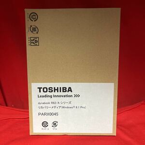 TOSHIBA Dynabook R82/A series recovery - media (windows 8.1 Pro) PARX0045