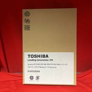 TOSHIBA Dynabook B75*B65*B45*B54*R73*R63*R64/A series recovery - media (windows 7 Professional) PARX0044