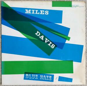 US初期盤 Miles Davis / BLUE HAZE yellow/black 'fireworks' labels NJ address 手書きRVG　超音波洗浄済 送料無料