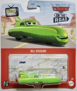 マテル カーズ ナイル・スピードコーン ミニカー CARS ON THE ROAD NILE SPEEDCONE カーズオンザロード