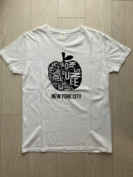 ◆EIGHT. make by CHEESYBAD Tシャツ M 白 アップルロゴ