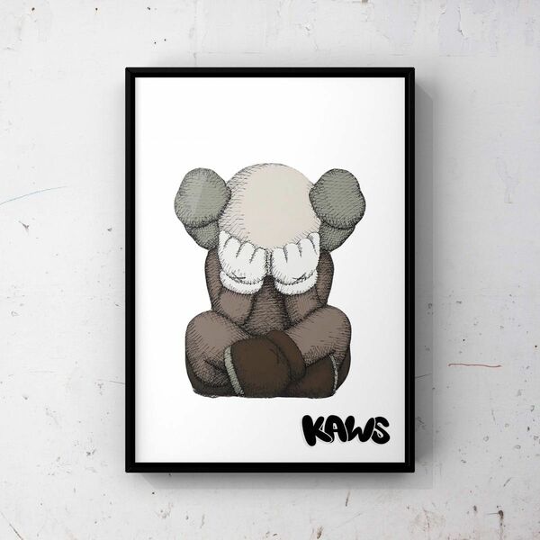 【KAWS】カウズ・ アートポスター　7