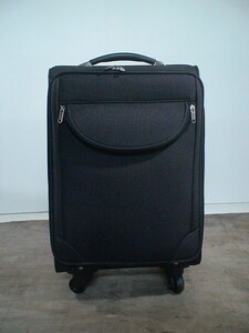 3700　黒　鍵付　スーツケース　キャリケース　旅行用　ビジネストラベルバック
