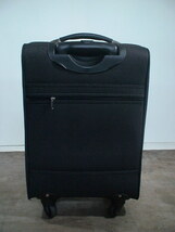 3700　黒　鍵付　スーツケース　キャリケース　旅行用　ビジネストラベルバック_画像3