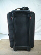 3568　Samhouse　黒×茶色　スーツケース　キャリケース　旅行用　ビジネストラベルバック_画像3