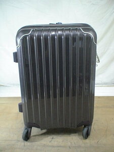 3569　紫 TSAロック付　スーツケース　キャリケース　旅行用　ビジネストラベルバック
